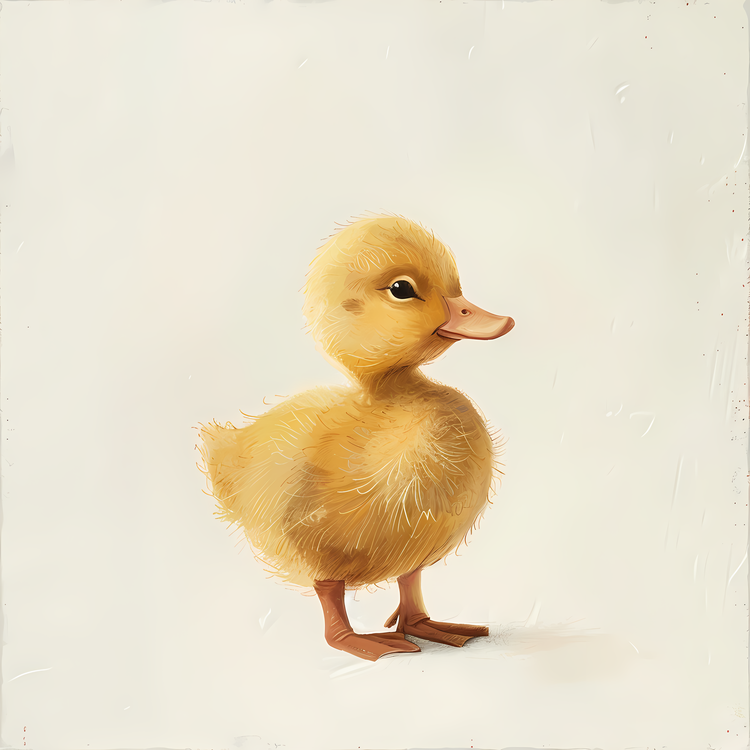 Cartoon Baby Duck,Yellow,Small Duck