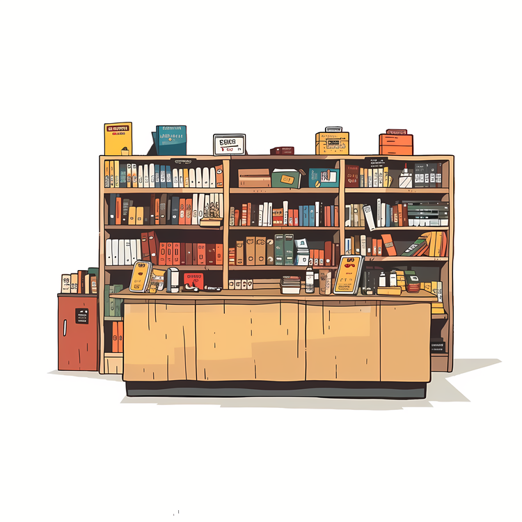 Bookstore,Library,Bookshelf