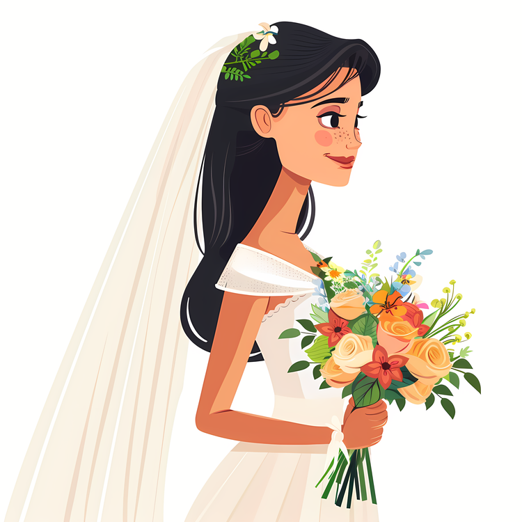 Bride With Veil,Wedding,Bride