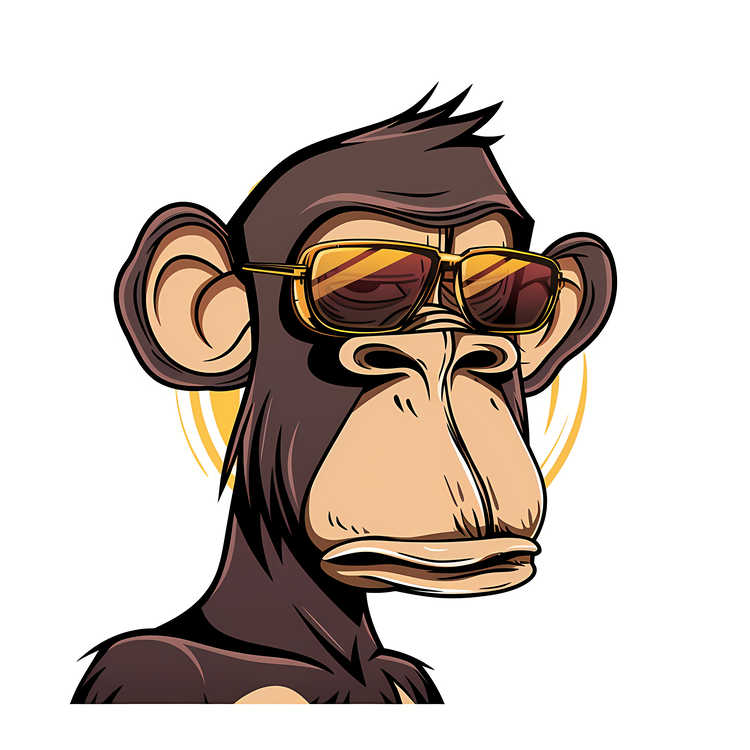 Monkey,Monkey With Sunglasses,Monkey In Sunglasses