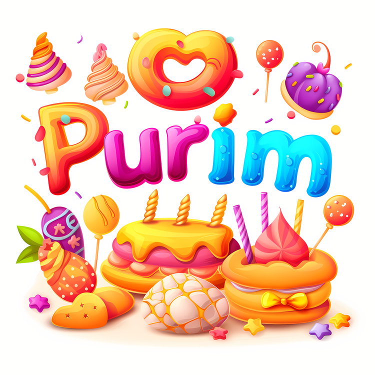Purim,Cake,Birthday