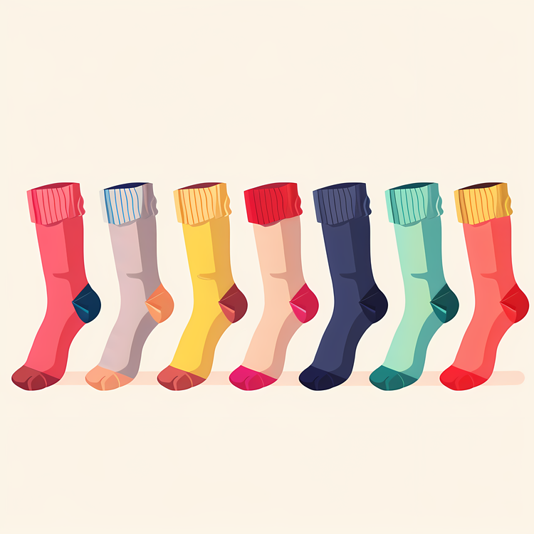 Lots Of Socks,For   Are Socks,Colorful