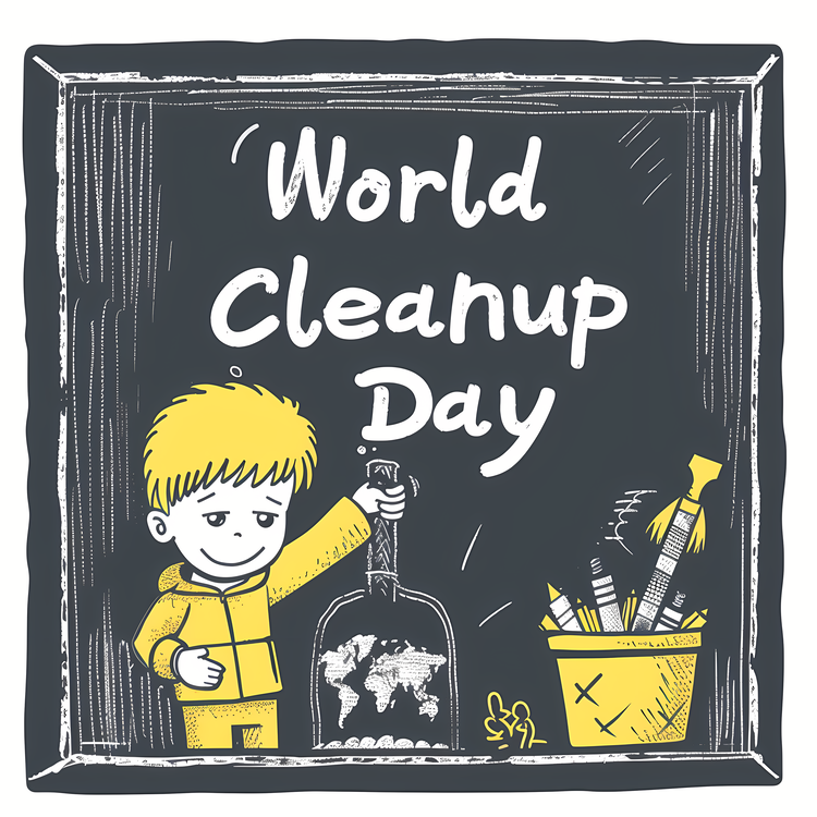 World Cleanup Day,For   Could Be Clean,Cleanup