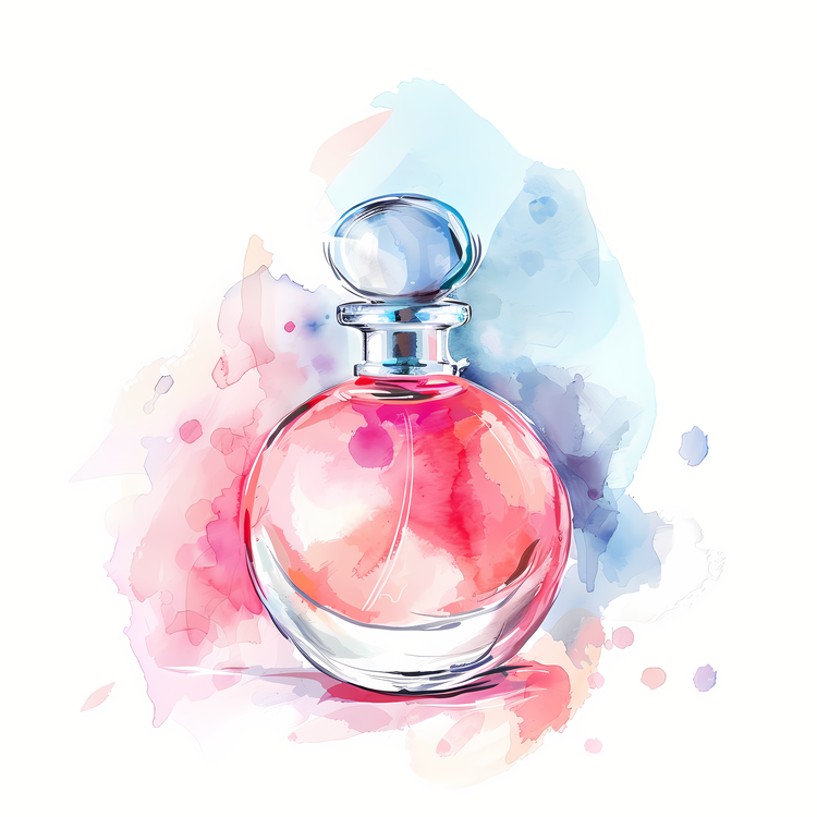 Fragrance Day,Pink,Watercolor