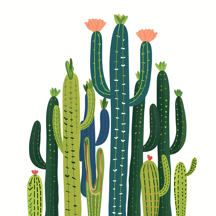 Mexican Cacti,Cacti,Plants