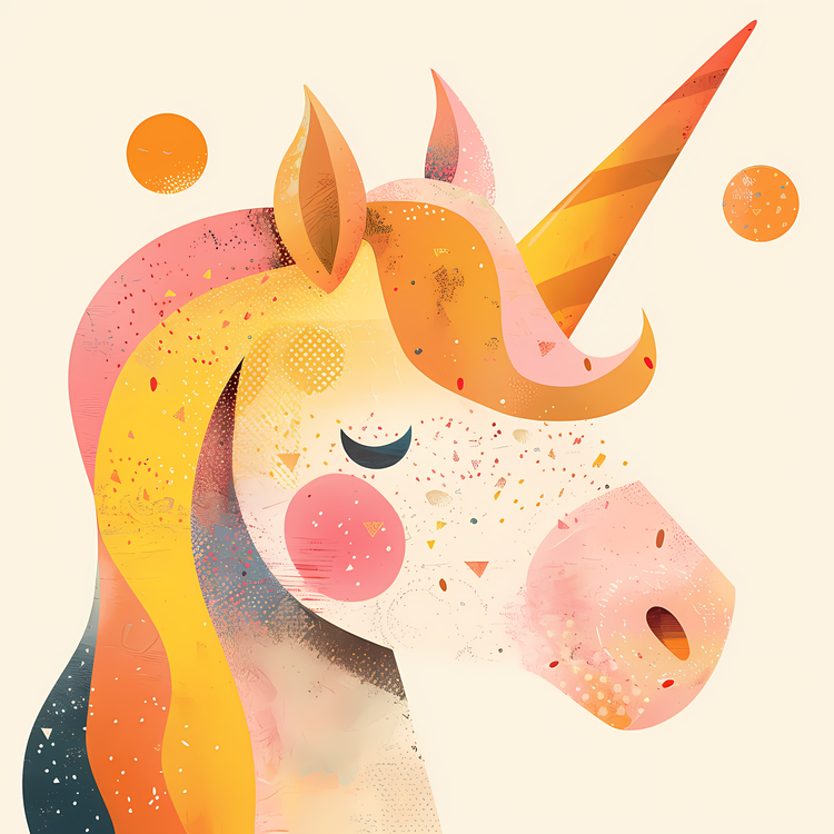 Unicorn,Colorful,Eyecatching