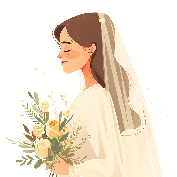 Bride With Veil,Bride,Wedding