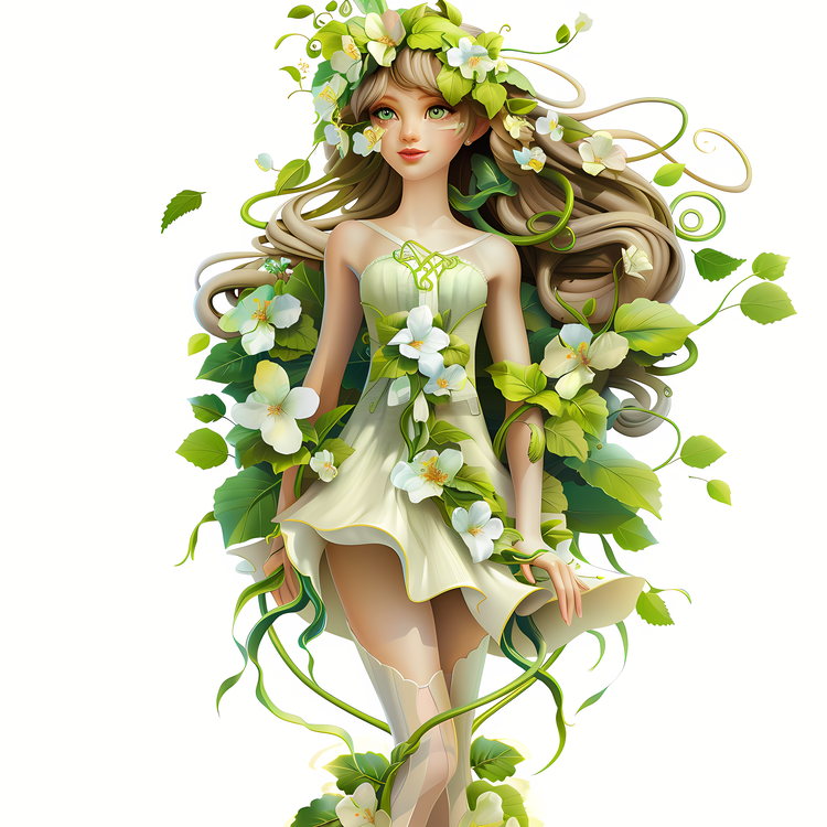 Spring Girl,Fairy,Fantasy