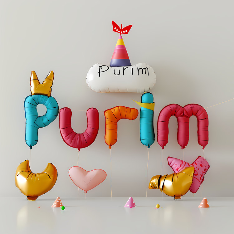 Purim,Puffy Balloon,Birthday Party