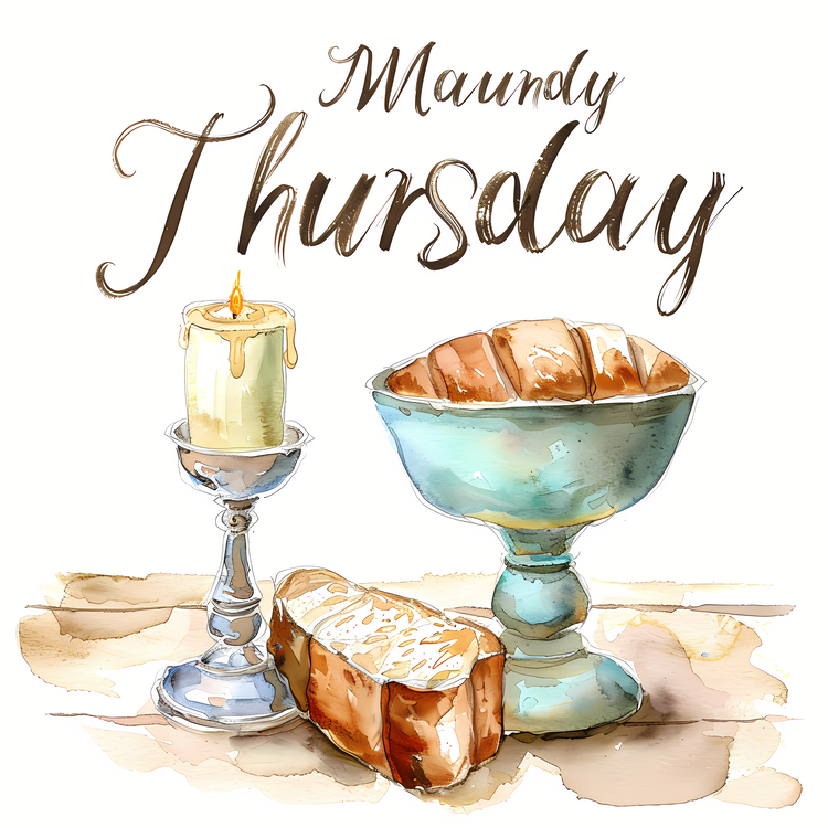Maundy Thursday,Communion,Bread And Wine