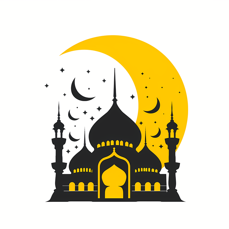 Ramadan,Mosque,Night Sky