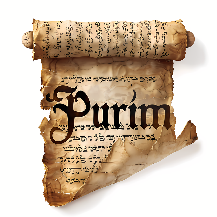Purim,Ancient,Scroll