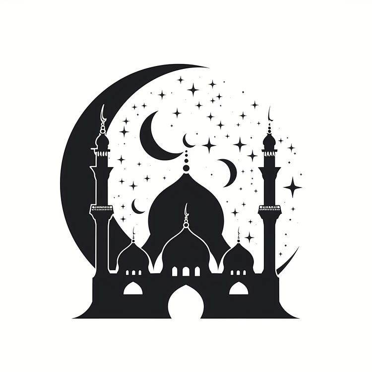 Ramadan,Mosque,Crescent Moon