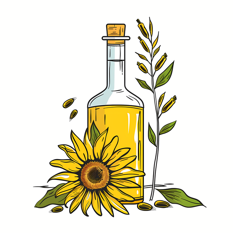 Sunflower Oil,Seed,Bottle