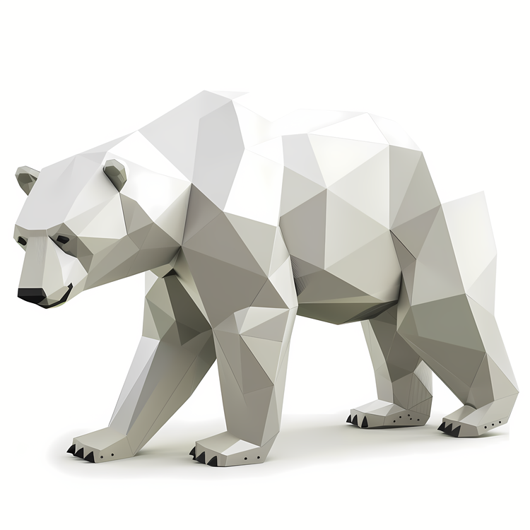 International Polar Bear Day,Polygonal,White Bear