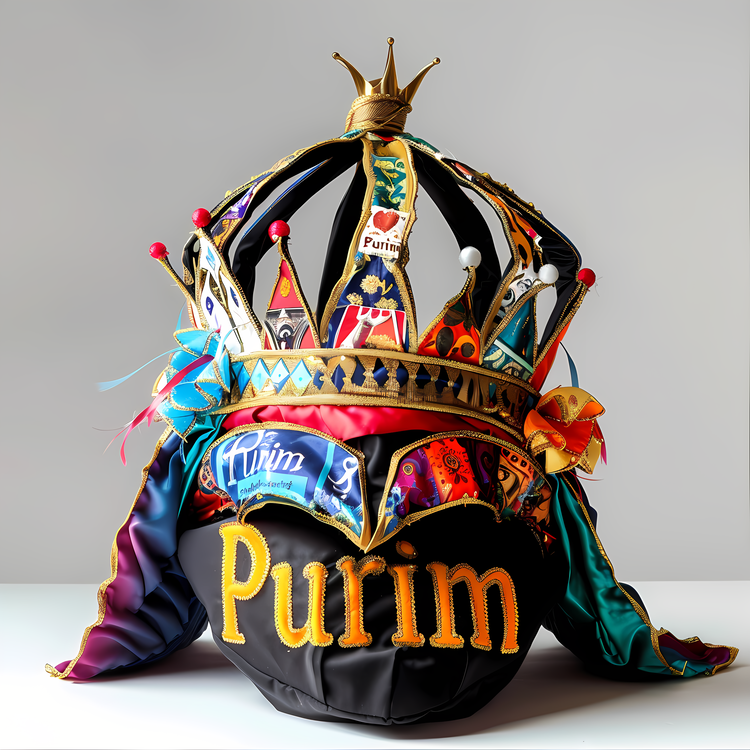 Purim,Purim Crown,Colorful Crown
