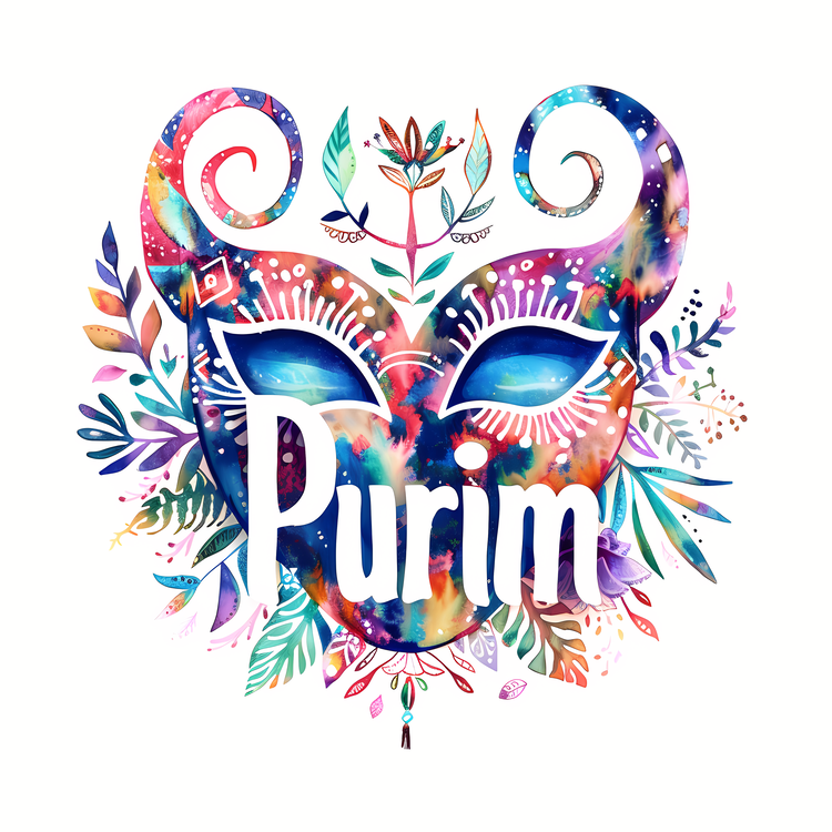 Purim,Mask,Art