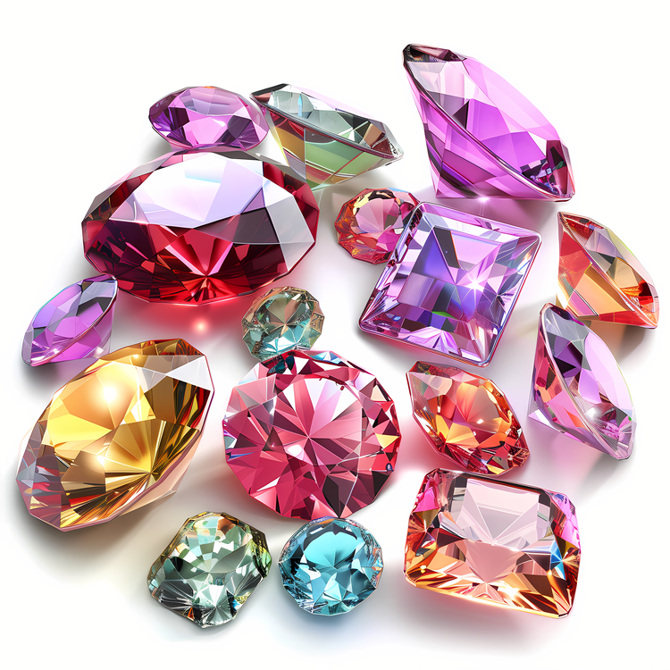 Colorful,Jewelry,Gemstones