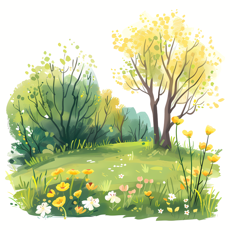 Spring Begins,Landscape,Spring