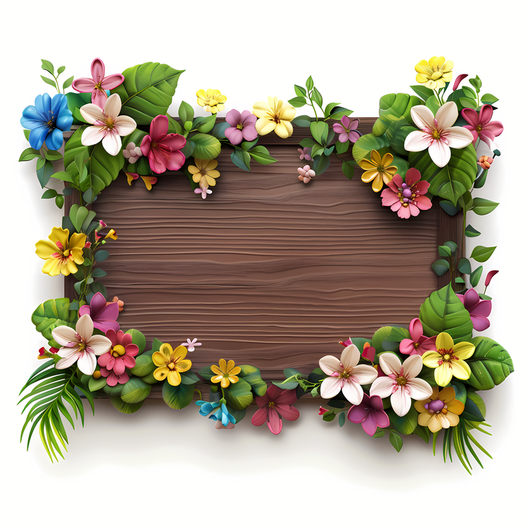 Spring Flowers,Sign Board,Florals