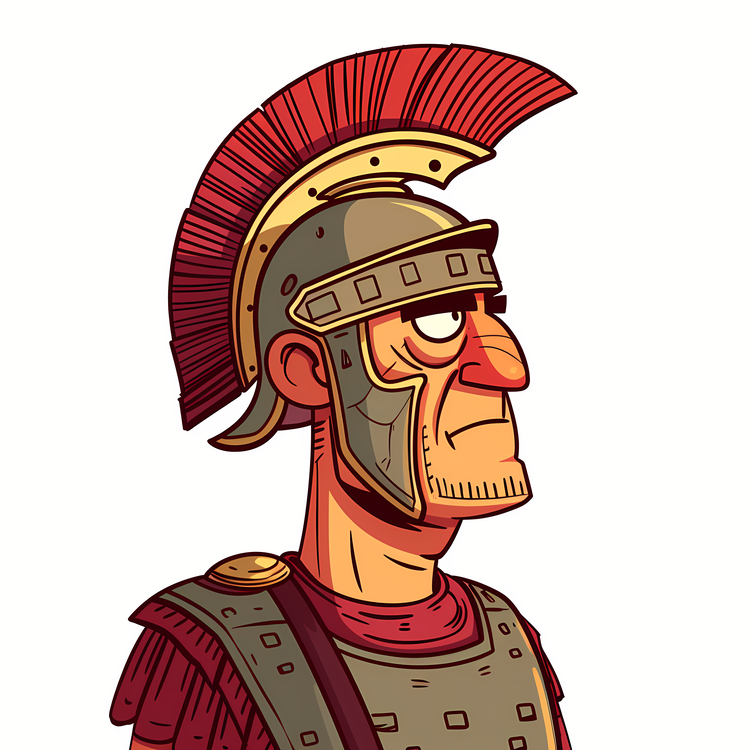 Ancient Rome Soldier,Human,Cartoon