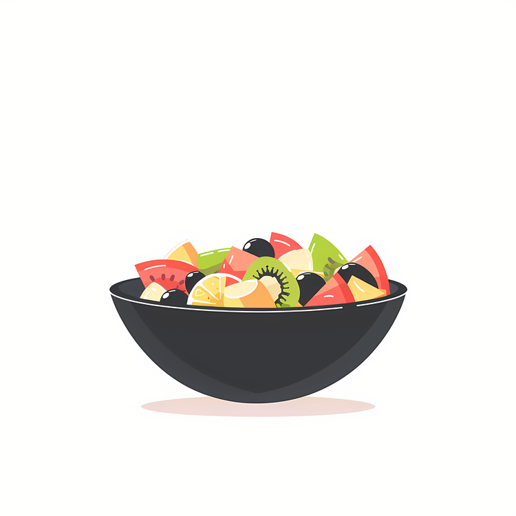 Salad Bowl,Fruit Salad,Bowl