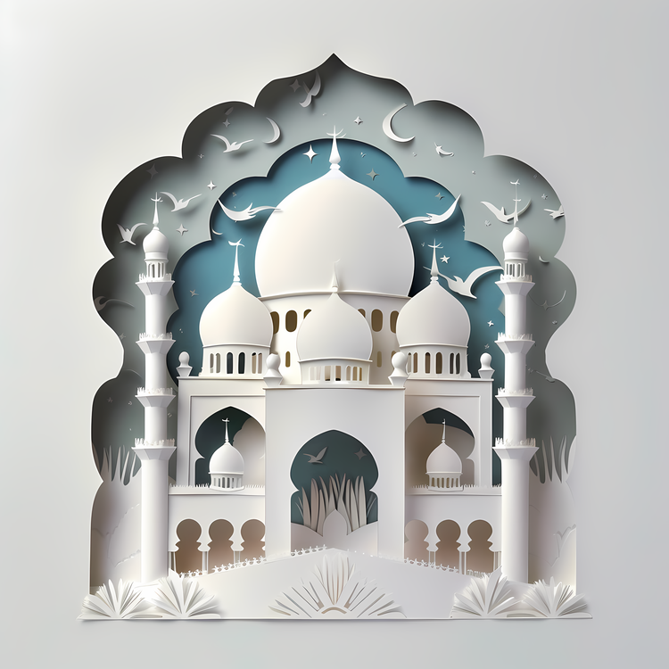Ramadan,Turquoise Mosque,Turquoise Architecture
