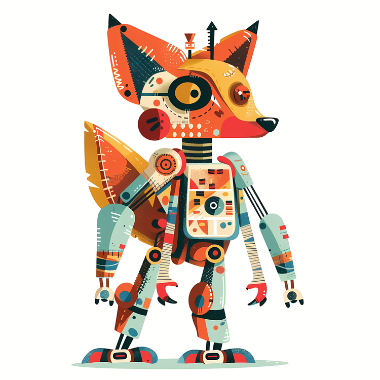 Whimsical Figure,Robot,Mechanical