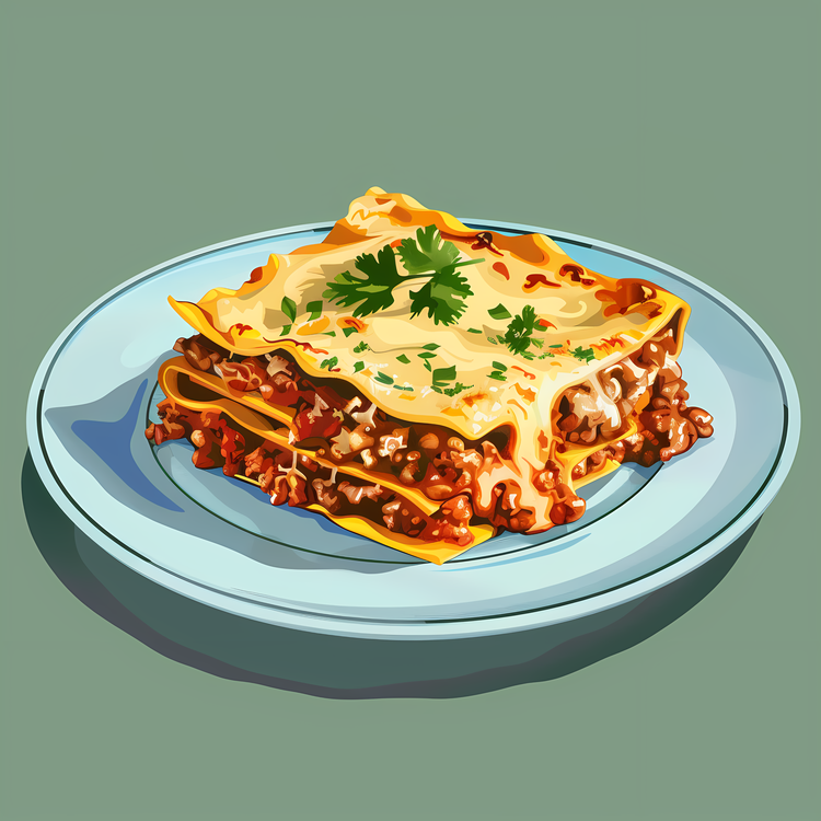 Lasagna,Italian Food,Layered Dish