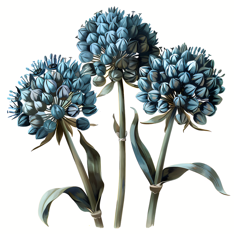 Giant Allium,Blue,Lily