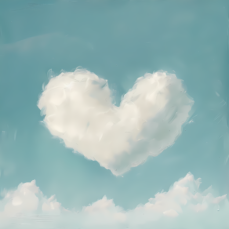 Cloud Heart,Clouds,Heart Shaped Cloud