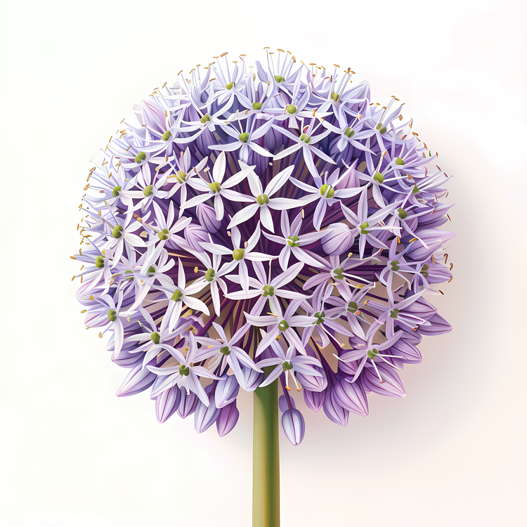 Giant Allium,Purple,Flower
