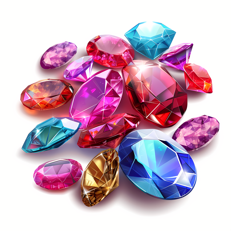 Colorful Diamonds,Precious Stones,Gemstones