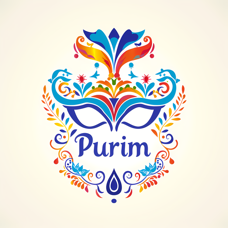 Purim,Colorful,Handmade