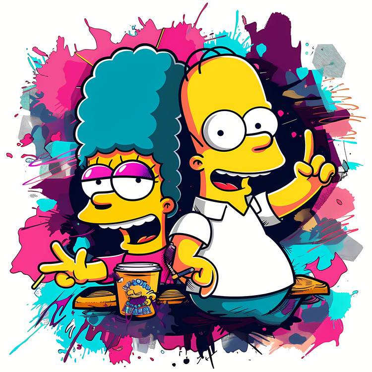 Simpsons,Comics,Cartoon Characters