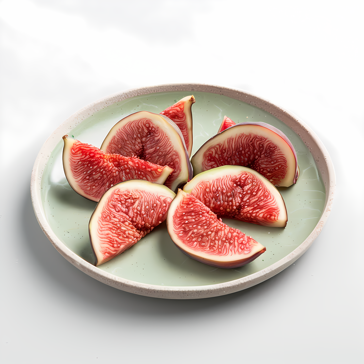 Sliced Figs,Fresh Fruits,Ripe Fruit