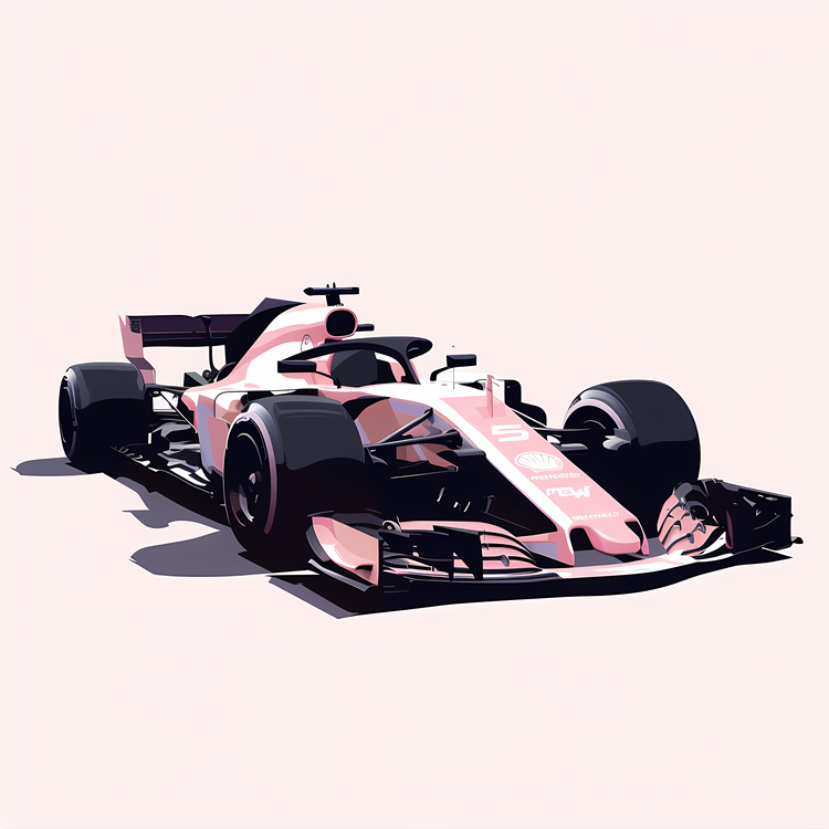 Formula 1 Car,Pink,Car