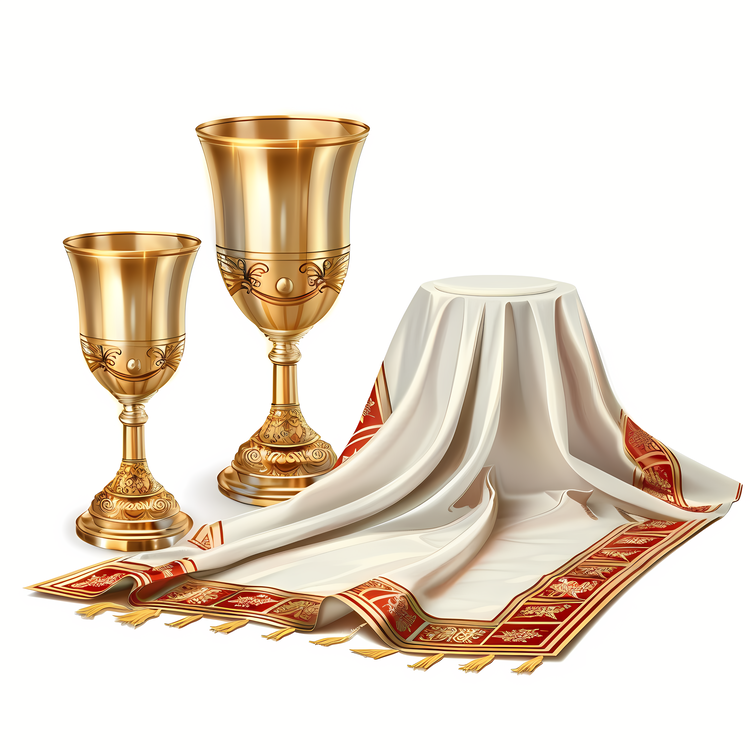 Maundy Thursday,Gold Cup,Red Cloth