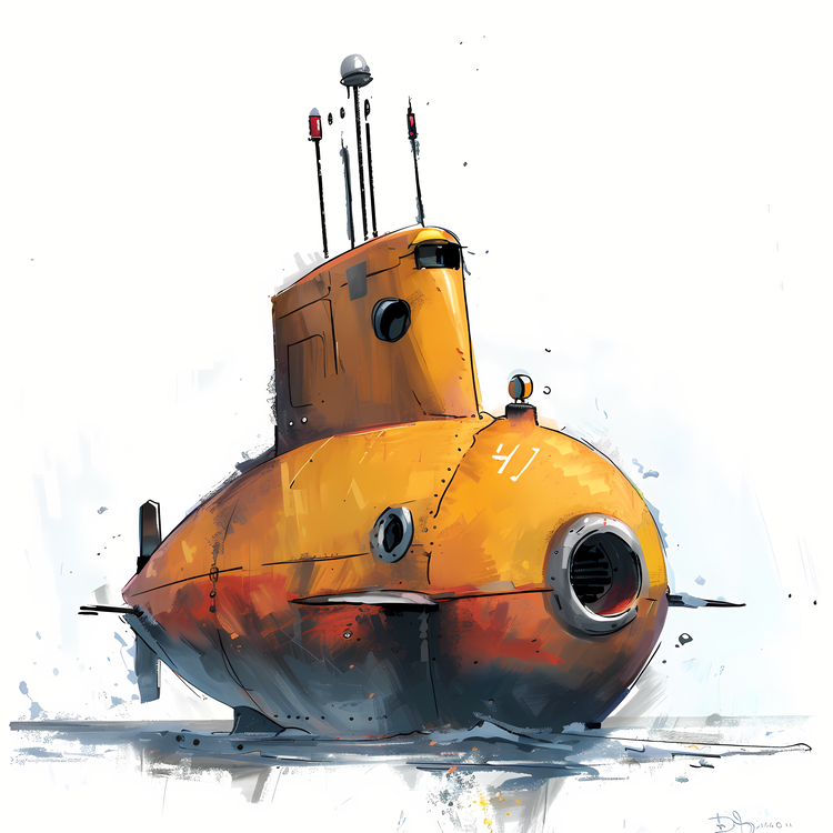 Submarine Day,Submarine,Yellow