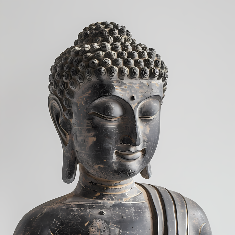Buddha,Black,Buddha Statue