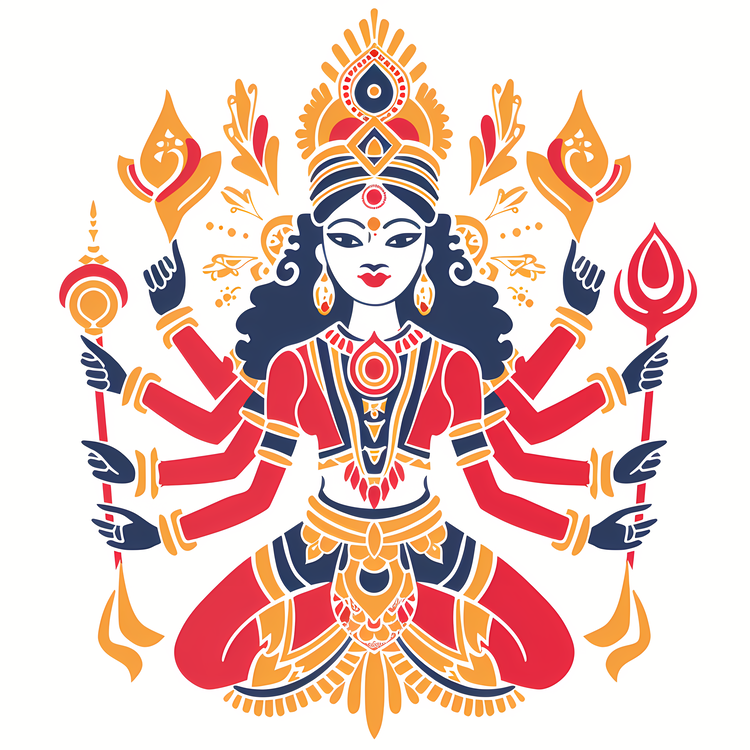 Durga Maa,Lord Ganesha,Hindu Goddess