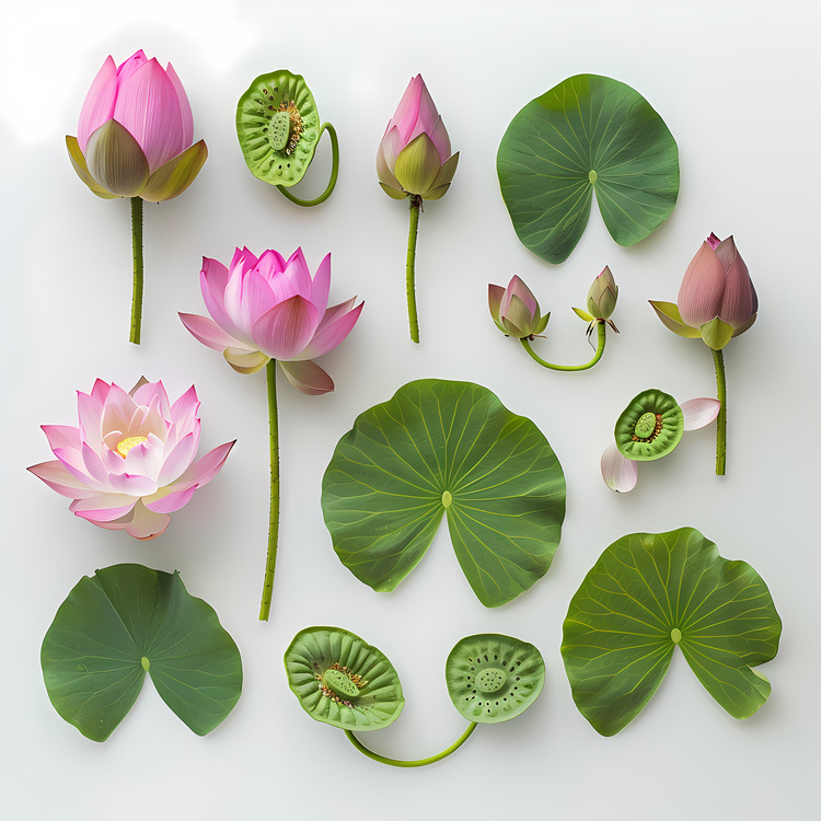 Lotus Flowers,Pink Lotus,Pink Water Lily