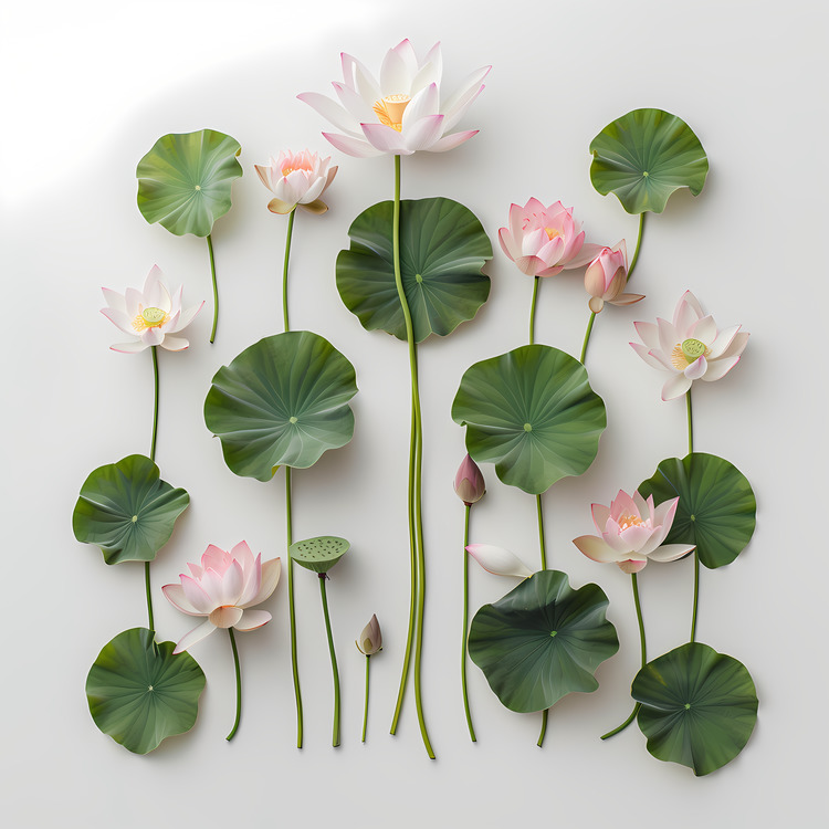 Lotus Flowers,Lotus,Water Lily