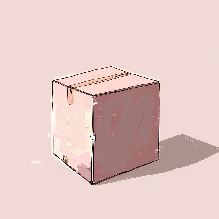 Shipping Box,Pink,Box
