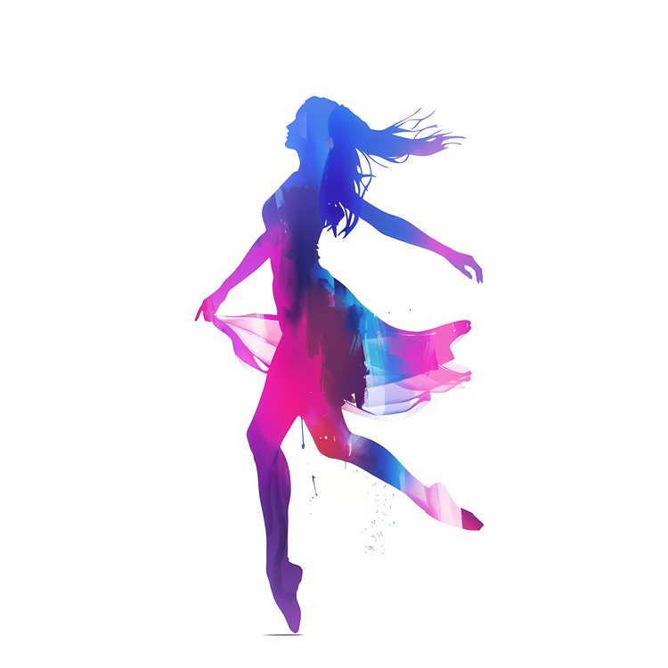 Dancer Silhouette,Girl,Woman