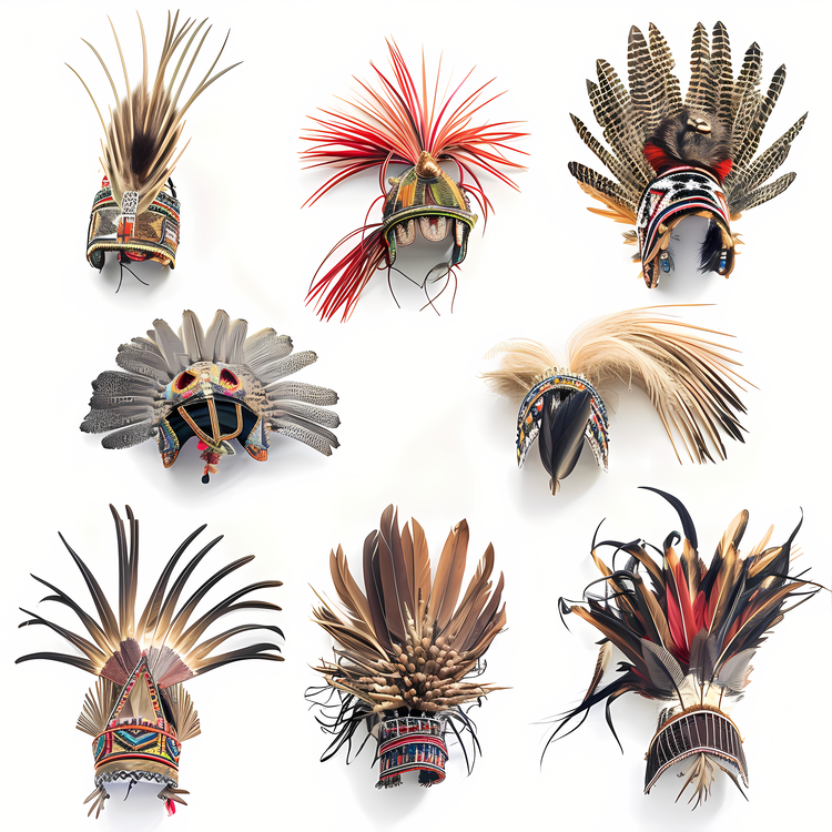 Indigenous Headgear,Masks,Native American