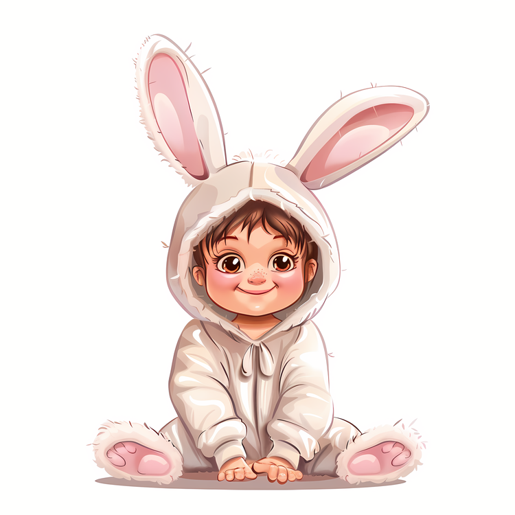 Easter Bunny Costume,Baby,Cartoon