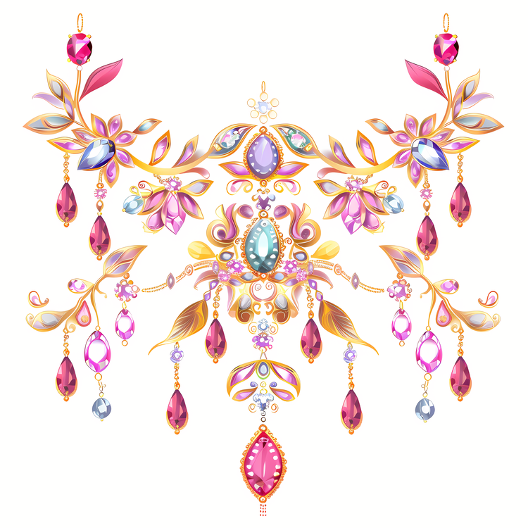 Fashion Illustration,Bridal Gown Design,Jewelry Art