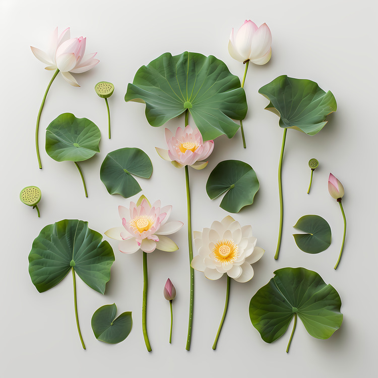 Lotus Flowers,Lotus,Water Lily