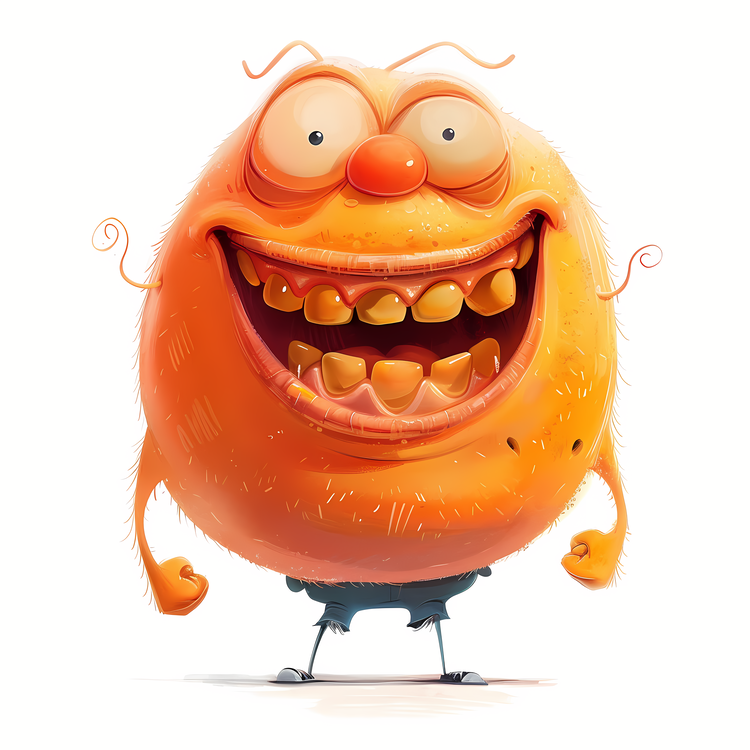 Lets Laugh Day,Orange,Animation
